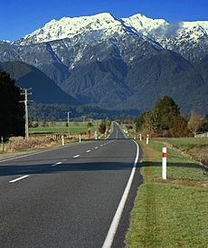 Mountains in New Zealand