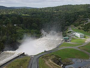 Nerang River below Hinze Dam