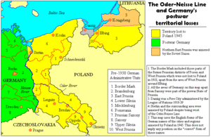 Oder-neisse-line border