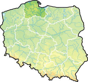 Location within Poland