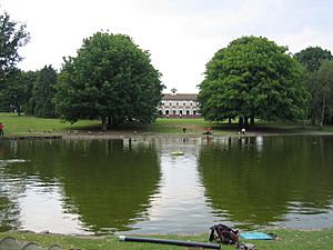 Rowheath Pavilion and fishing Lake - geograph.org.uk - 195166