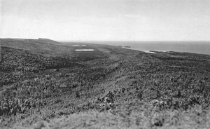 West Bluff summit view, 1933