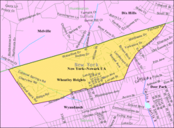 U.S. Census map