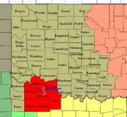 Wichita Falls WXK-31 County Map.gif