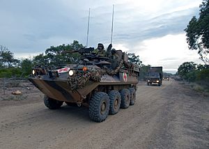 14th Light Horse Regiment, Australian Army at Shoalwater Bay