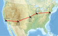 307 TWA Routes