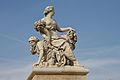 A sculpture at the palace of Versailles