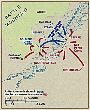 Battle of the Big Hole-map-1877