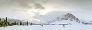 Bow Lake in winter