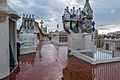 CasaBatllo rooftop chimneys