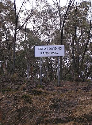 GreatDividingRangeSign