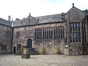 Hoghton Tower inner court