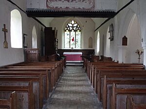 Inside St Mary's Old Church