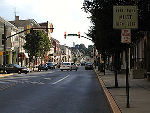 Kutztownpamainstreetfromnoble