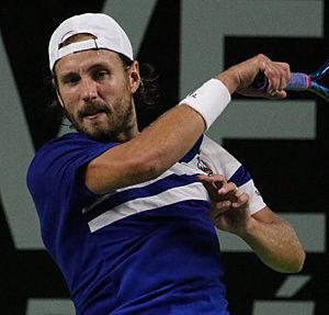 Lucas Pouille October 2021