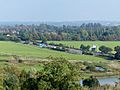 M32 motorway seen from Stoke Park, Bristol, England 30Sept2014 arp