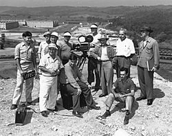 MGM camera crew at K-25