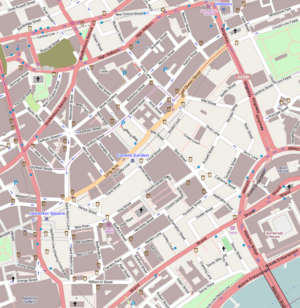 Map of Covent Garden