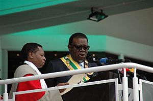 Namibia Geingob Vereidigung