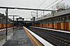 Northbound view from Ormond platforms 1&2 facing towards platform 3