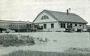 Railroad Station, Wells Beach, ME