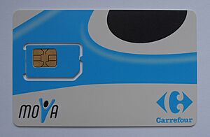 SIM-card Carrefour Mova ~130521