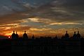 Sunset view of the Janaki Mandir (Janakpur, Nepal) captured on Nov. 02, 2012.