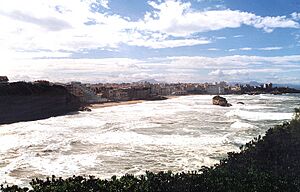 The cape of biarritz