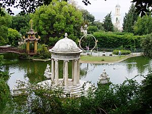 Villa Durazzo-Pallavicini - the lake