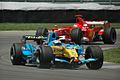 Alonso + Schumacher 2006 USA