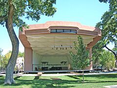 Band shell Rio Grande Zoo