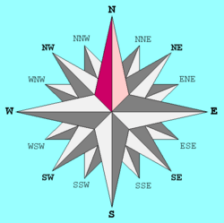 CompassRose16 N