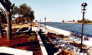 Grand Haven Michigan harbor