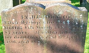 Helen Hyslop - Gravestone, Moffat.JPG