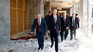 Joe Biden in Turkish Grand National Assembly Ankara 24 August 2016