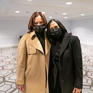 Kamala and Maya Harris