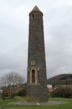 Largs Pencil monument