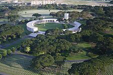 Manila American Cemetery Aerial View