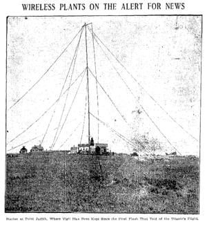 Massie Wireless Station 1912