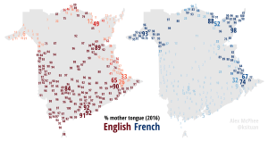 New Brunswick CSD Languages, 2016