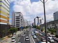 The main streets of Naha city