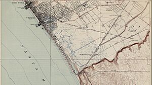 Venice quadrangle topo USGS 1923