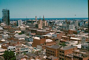 View from Commonwealth offices 1960