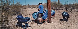 Water Stations at Border