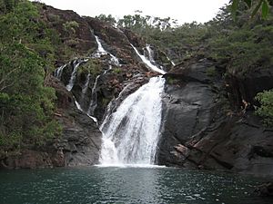 Zoe Falls on Hinchinbrook Island