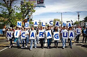 2014–15 Nicaraguan protests 10 December