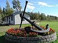 Anchor in Holmsund Sweden