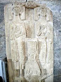 Birger of Sweden (1236), Matilda of Denmark & Eric of Sweden (1251) effigies 2009