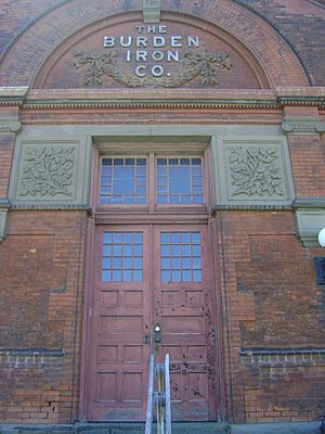 Burden iron works entrance