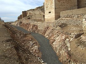 Calatrava la Vieja foso